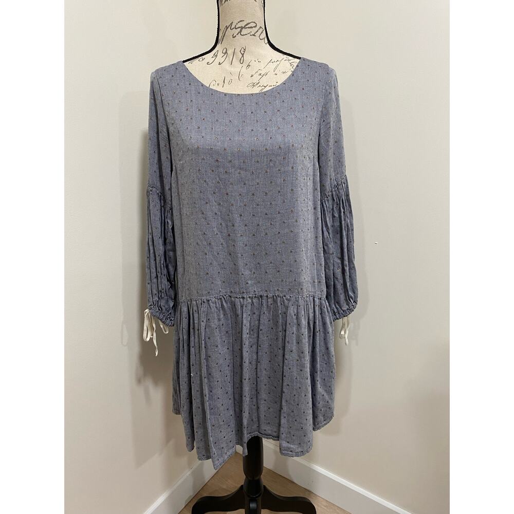 paper Tunic Dress Size XS Oversized